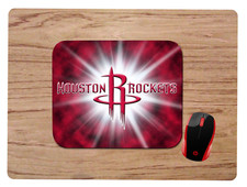 HOUSTON ROCKETS MOUSEPAD MOUSE PAD HOME OFFICE GIFT NBA