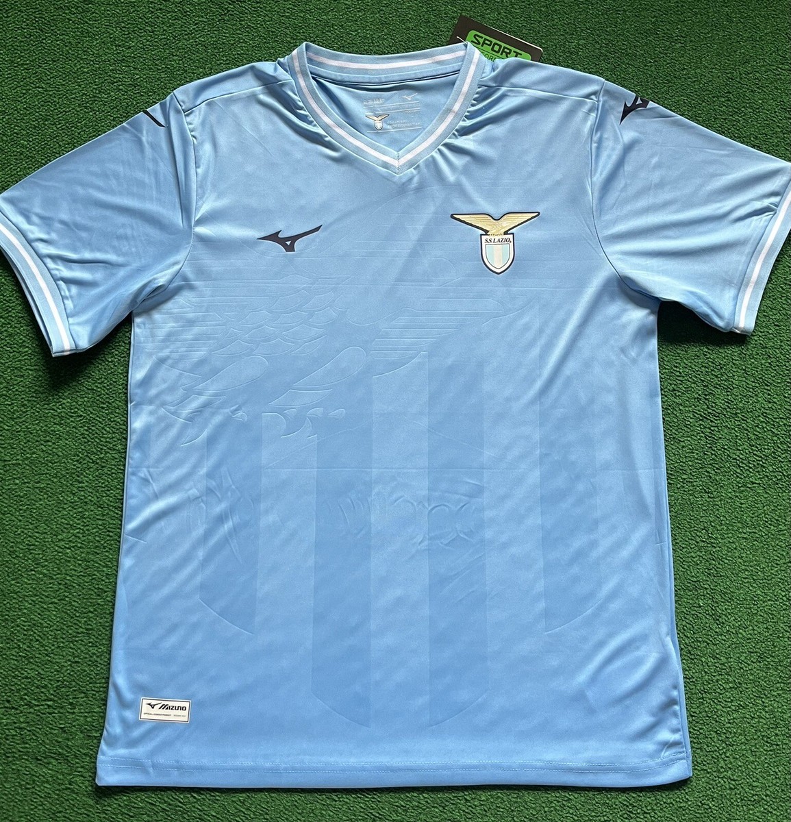 Lazio Roma Lazio 2021 Kit Jersey Ss Lazio Celeste Training 2022