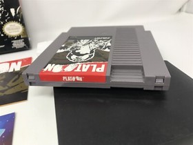 PLATOON - Nintendo nes - Complete in box CIB - 