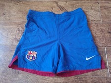 FC Barcelona vintage football shorts 8-9 years NIKE