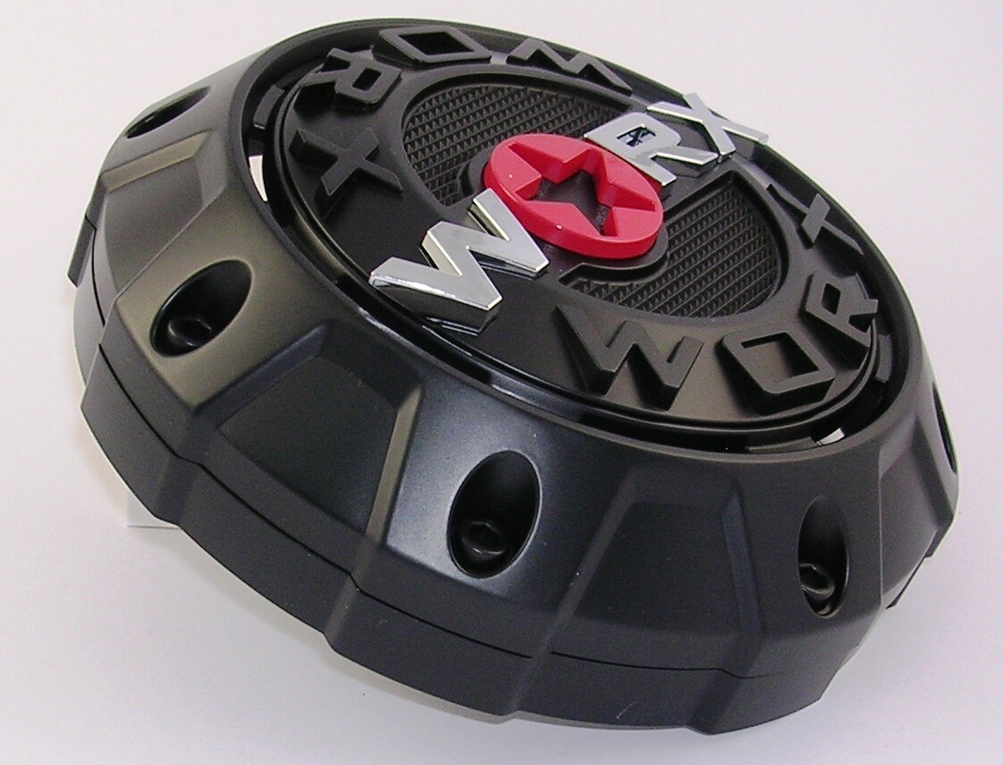 Used WORX WRX-8856SB 912S11 Black Wheel Center Cap - 1 Piece, Anti-Fade