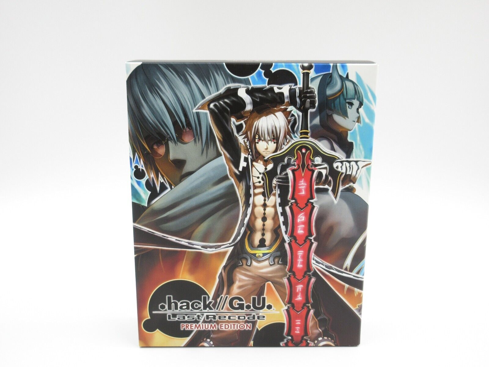 .hack G.U. Last Recode Premium Edition Postcard Secret File Disc Box PS4  Japan