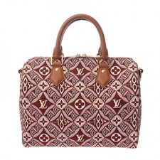 LOUIS VUITTON Speedy Bandouli re 25 since 1854 M57231 Jacquard canvas Borde...