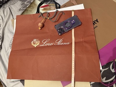 Leere Geschenktüten Lora Piana/Harrods/Paul Smith/Burberry EKD/Liberty Größe XL/xXL
