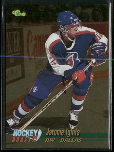 1995 Classic Draft 95 Jarome Iginla Gold #11 Dallas Stars - Bild 1 von 2