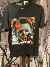 New Halloween 2 Michael Myers Mens Graphic Tee Shirt Size M Medium