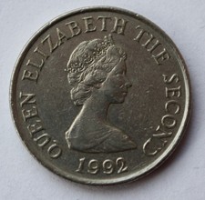British 1992, Bailiwick Of Jersey, Ten Pence Coin. 10p Coin (W031).