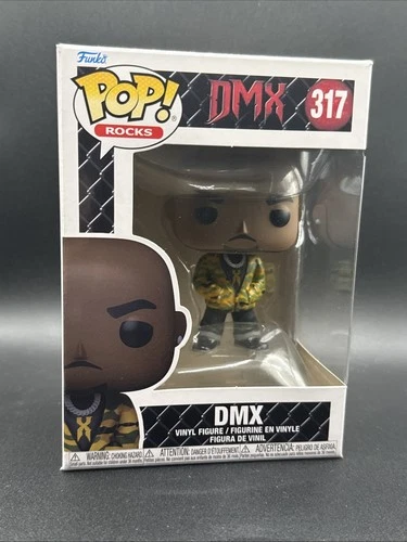 Funko POP! Rocks DMX in Camouflage Jacket #317 NEW Vaulted POP Ruff Ryders X Dog