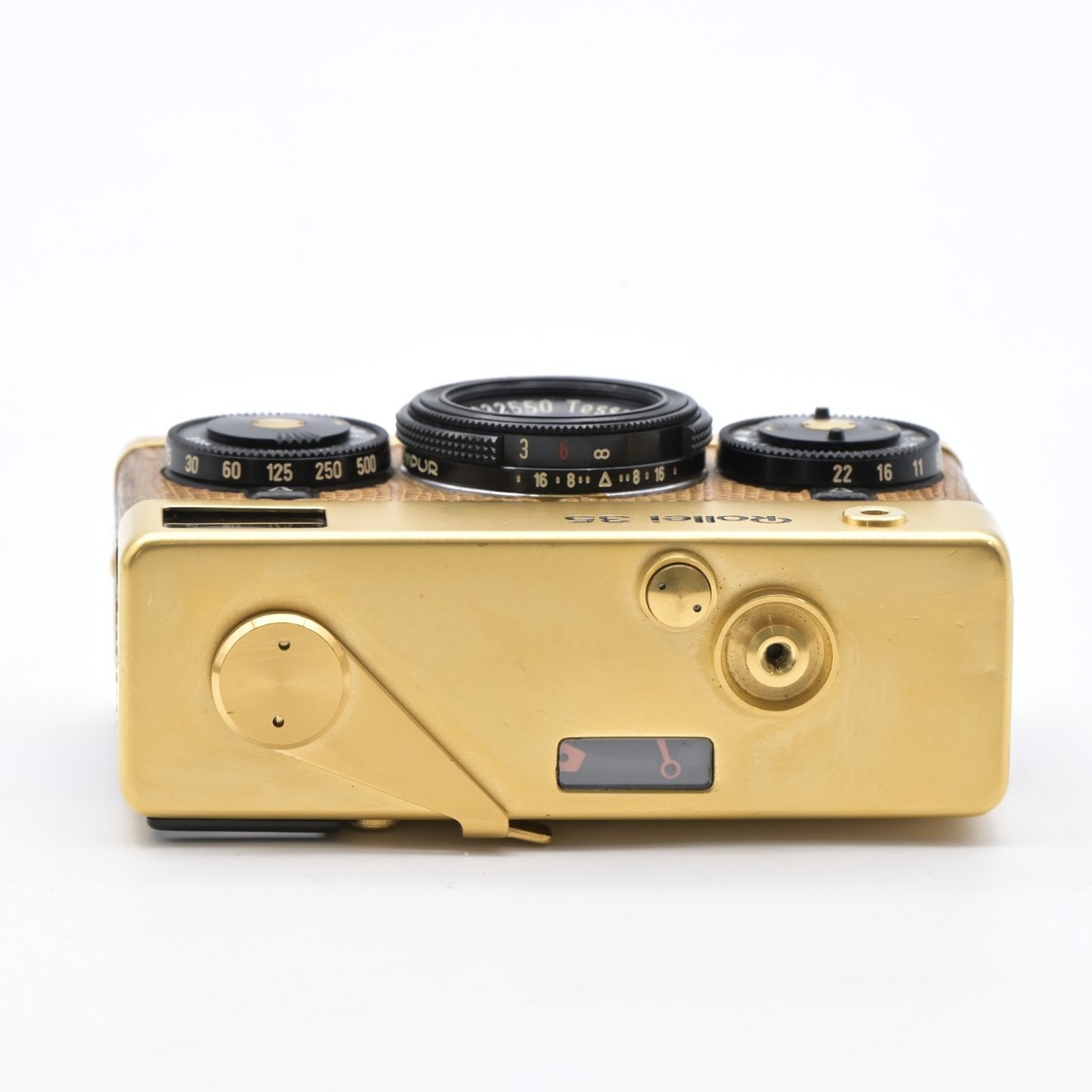 ローライ35 ゴールド Tessar 40mm Rollei GOLD 50周年 Rollei 35 Gold Tessar 40mm f/3.5 50th Anniversary Germany [Top