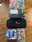 Nintendo Switch OLED Splatoon Edition Zelda Joycon Splatoon 2 Game 128gb Card