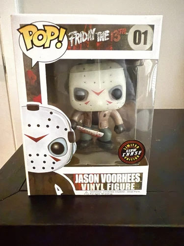 Funko Pop Movies #01 Friday The 13th Jason Voorhees Glow In The Dark Chase 