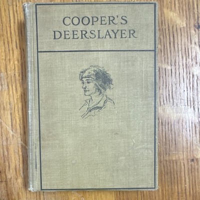 The Deerslayer James Fenimore Cooper Hardcover Ginn 1910 Abridged Leatherstocki 