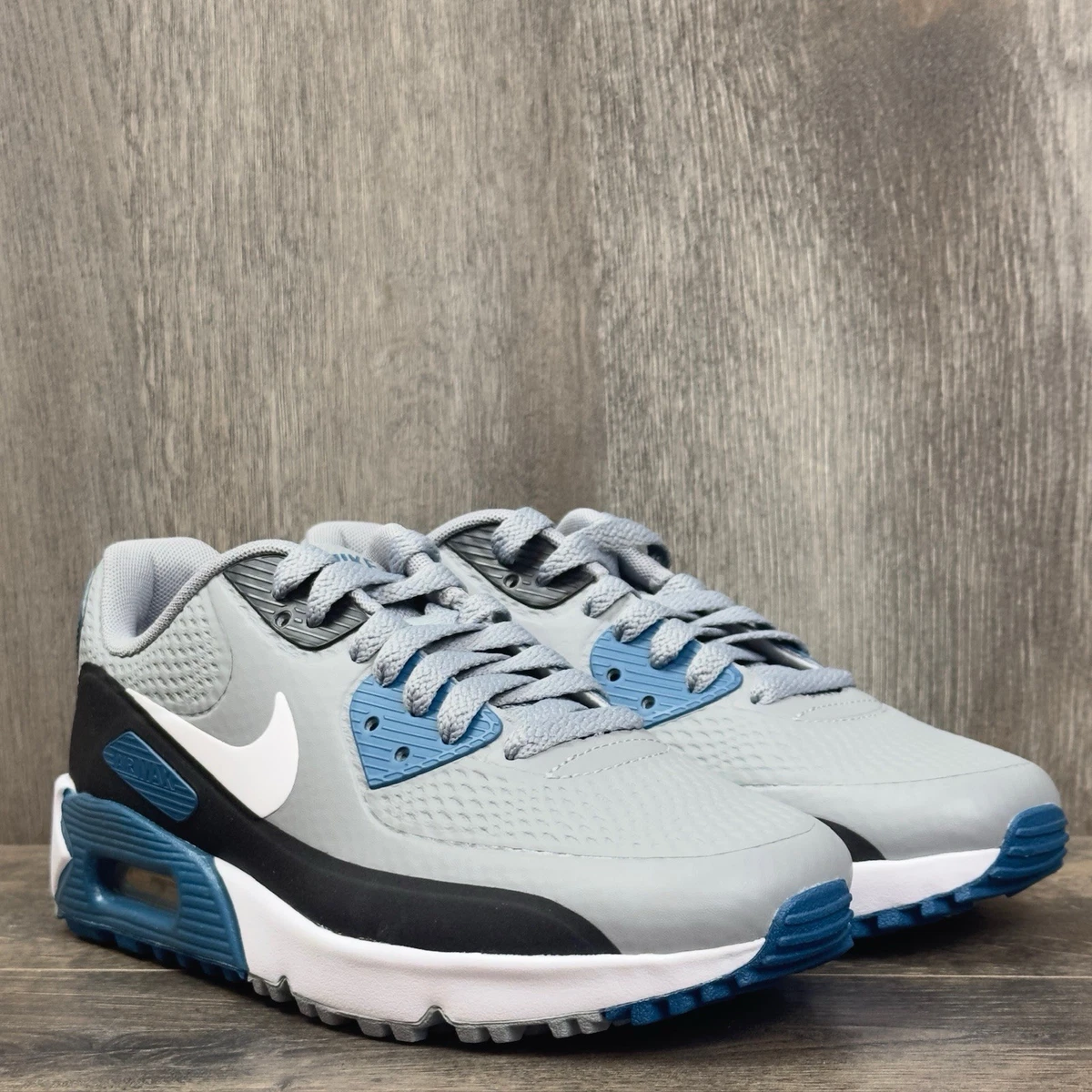 NIKEゴルフ　Nike Air Max 90 グレー/ブルー　箱有　27cm Nike Air Max 90 Golf Particle Grey Marina | eBay