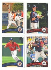 2011 Topps Pro Debut - BOSTON RED SOX Team Set