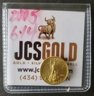 2005 $5 1/10oz Gold American Eagle