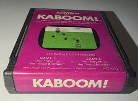 Kaboom! (Atari 2600) Cleaned & Tested (D275)