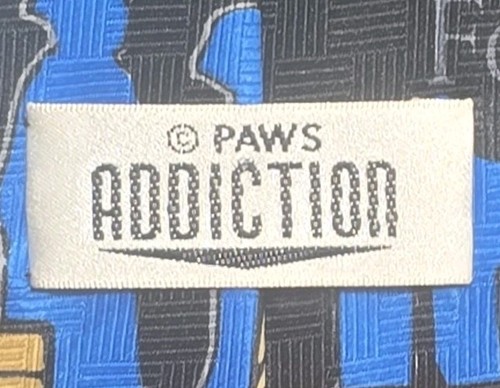 Black Reading Rockets Vintage Paws Addiction Garfield Forrest Gulp Mens Tie Parody Gump | eBay