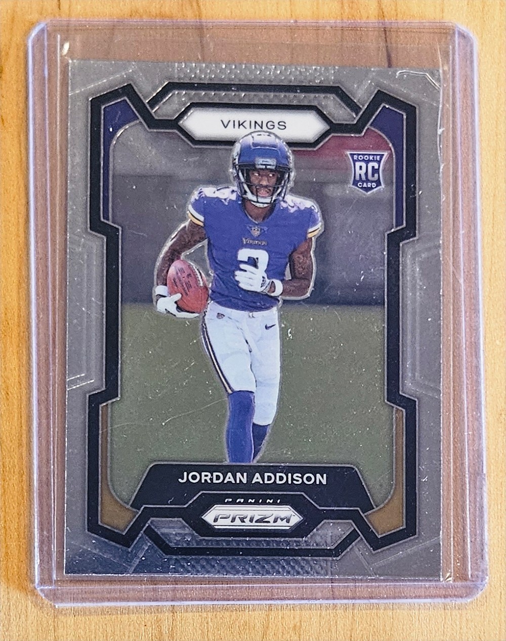 2023 Panini Prizm - Rookies Jordan Addison #368 Silver Prizm (RC)
