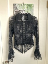 Killstar Howling Heart Long Sleeve Top