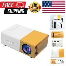 Portable mini projectors LED micro projector 1080P home party meeting theater...