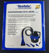 Westfalia Autostausauger 12V/120W KFZ,Boote etc. mit Permanentfiltersystem