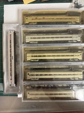 Rapidio And Walthers N Scale Passenger Cars - Amtrak Phase 1, set Of 6