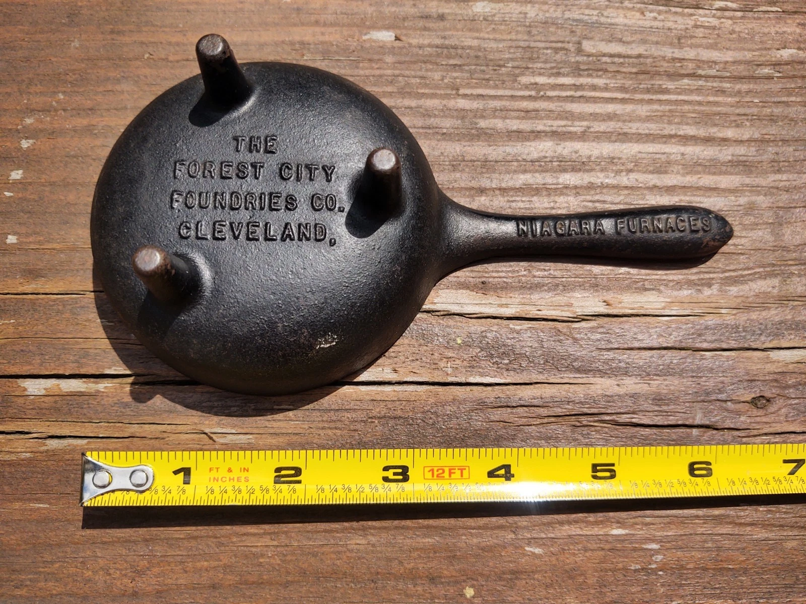 Vintage Cast Iron Mini Spider Leg Skillet Cleveland Forest City Foundaries Ohio
Opens in a new windo