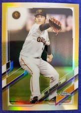 2021 Topps Chrome NPB #110 YUKI TAKAHASHI Refractor GOLD /50 NMT-MT 