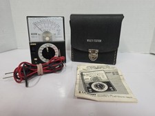 AW Sperry 140 Series Volt OHM Millammeter Multi Tester Japan 1979 Tested Working