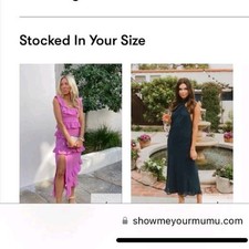 Show Me Your Mumu Samantha Ruffle Wrap Dress M, Made In USA,  Wedding, Formal