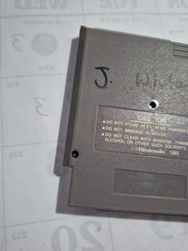 Nintendo Entertainment System NES Silver Surfer Video Game Cartridge Only 1985