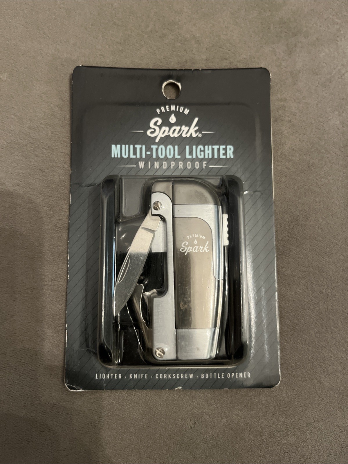Corkscrew Bottle Opener Knife