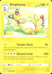 Ampharos 056/203 Evolving Skies Rare Pokemon Card