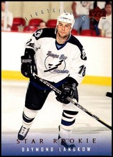 1995-96 UD Upper Deck #270 Daymond Langkow - Star Rookie RC FREE SHIPPING!