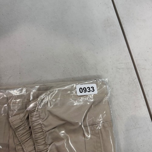 Pantalones L.L.Bean Para Hombre Grandes Beige Calce Clásico Mezcla de Algodón Cordón Cintura - Imagen 8 de 8