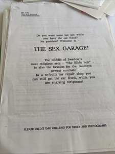 Mixed Lot Of Collection Of Documents Porn Storyline, Scripts And  More