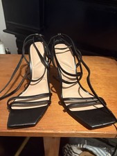 aldo black sandals 8 new Heels