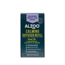 ALZOO Plant-Based Calming Diffuser Refill for Dogs Natural Anxiety Relief