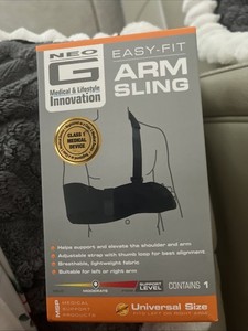 NEO G Easy Fit Arm Sling Breathable Universal One Size Fits Most (J