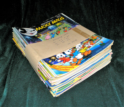   46 x Micky Maus von 1988, teilweise mit Beilage, siehe Liste, [B3]