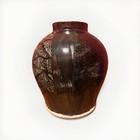 Vintage Gallo de Oro  GTO Mex 11” Multi-glazed Urn/vase studio pottery — photo 8