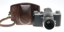 Praktika iv m slr m42 film camera jena lens 1:2.8 f 50mm pentacon dresden pouch