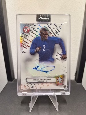 Micah Richards Topps Pristine Road to UEFA Euro 2024 England Pristine Autographs