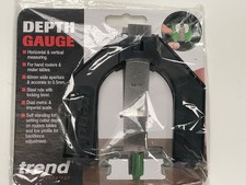TREND Depth Gauge for Routers Metric Imperial Horizontal Vertical Measuring