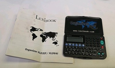 Lexibook Pocket Organizer PDA XLD 32i Electronic Converter VTG 2003 Works!