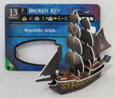 Pirates CSG Davy Jones Curse - Broken Key #143 - Special Edition Card (EX)