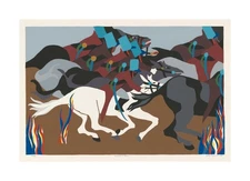 Jacob Lawrence : Toussaint at Ennery : Archival Art Print