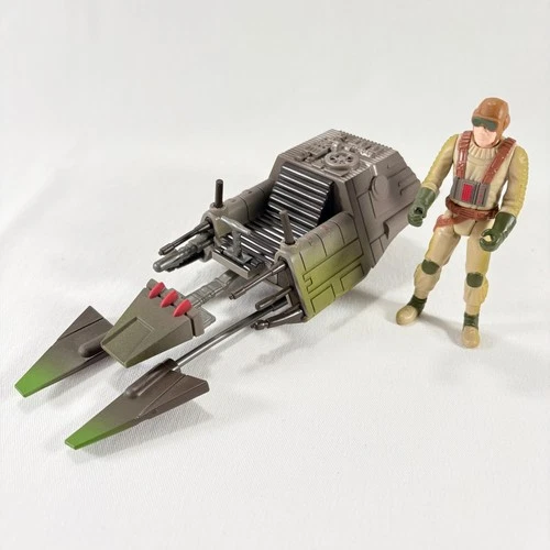 Vintage 1997 Kenner Star Wars Power of the Force Expanded Universe Speeder Bike