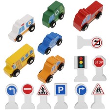  Spielzeug Fahrzeuge Verkehrsschilder Baufahrzeug Für Baufahrzeuge