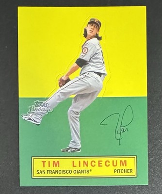 Tim Lincecum 2011 Topps Lineage Stand Ups - San Francisco Giants